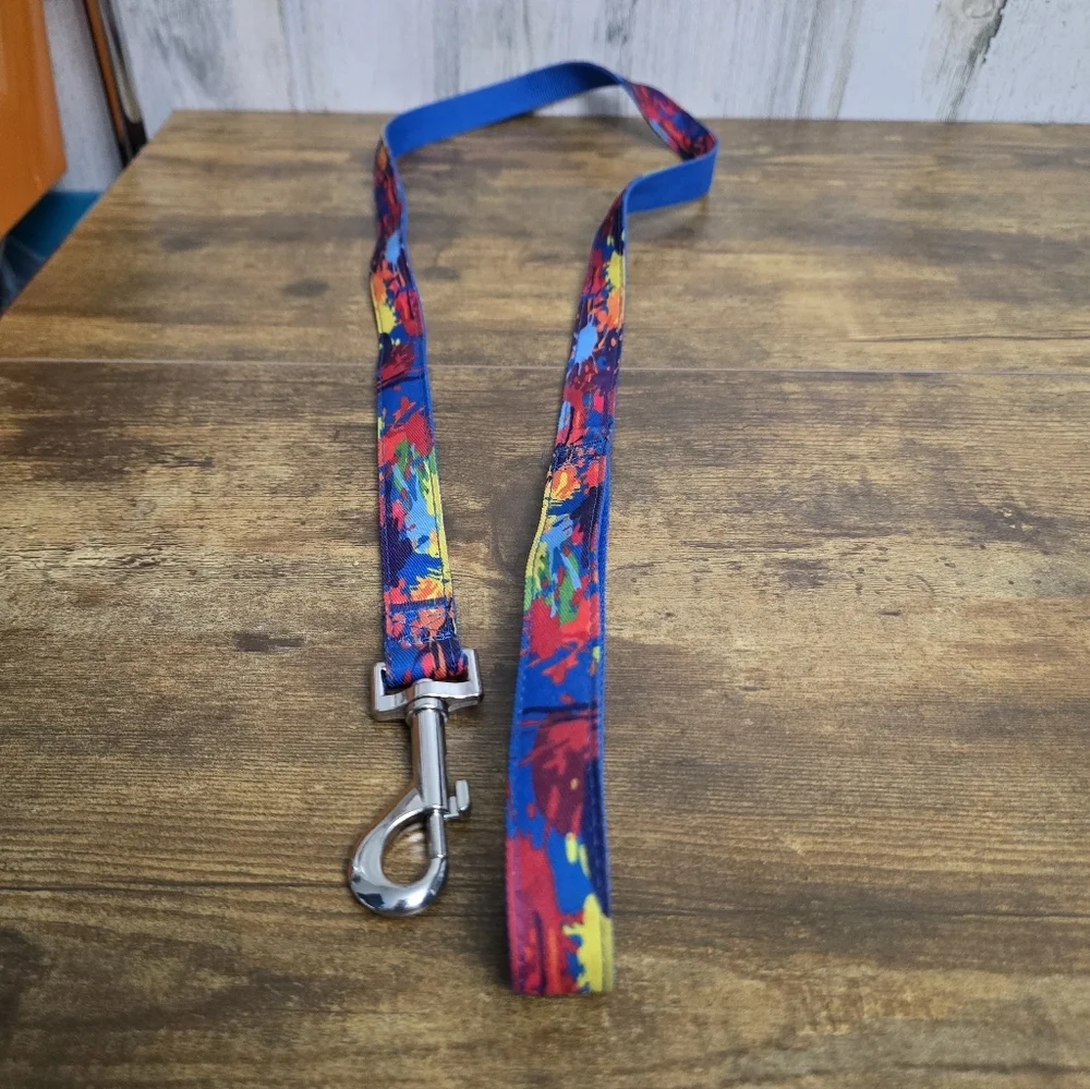 Colorful Dog Leash with Metal Clip